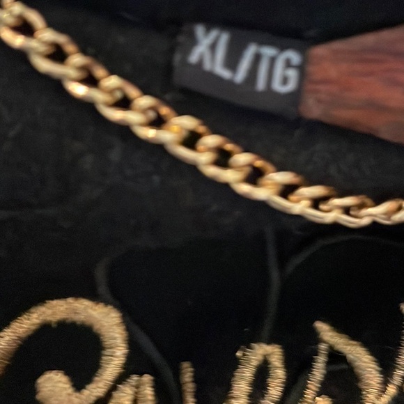 GUESS XL Black Double Breasted Peacoat / Nautical Jacket Wool Blend tailored - Picture 4 of 17